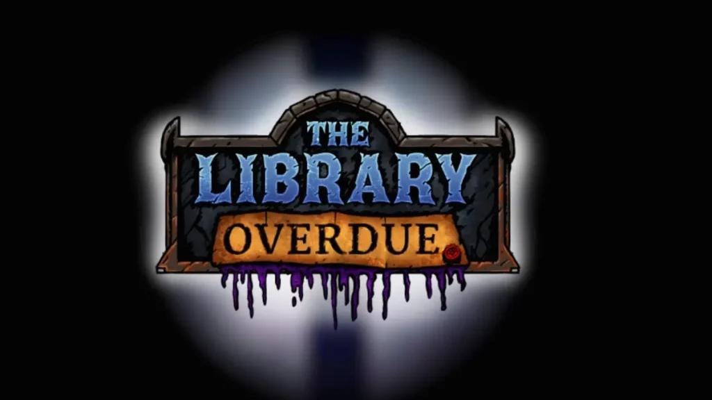 The Library Overdue سلاٹ گیم کا تاریک اور پراسرار منظر